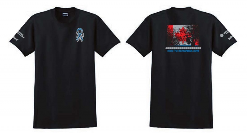 2019 Ride to Remember T-shirts Are Here!